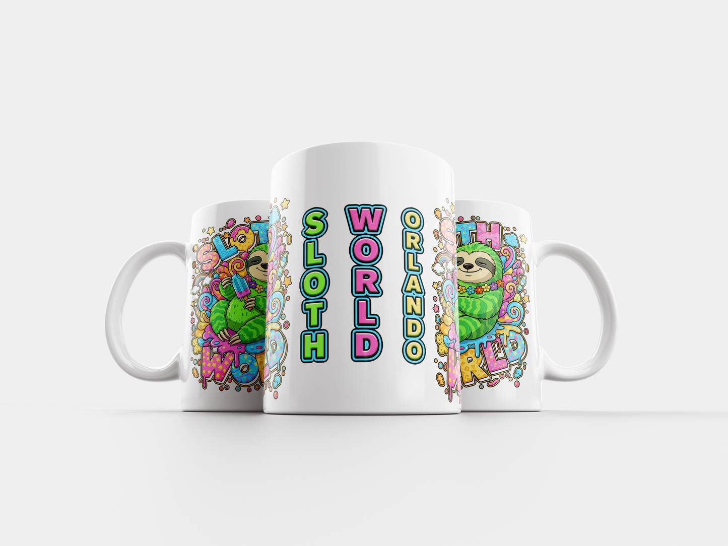 Slothsicle Ceramic Mug