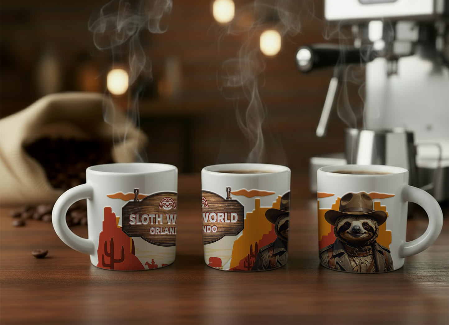 Unforgivably Sleepy: 2oz Ceramic Espresso Mug