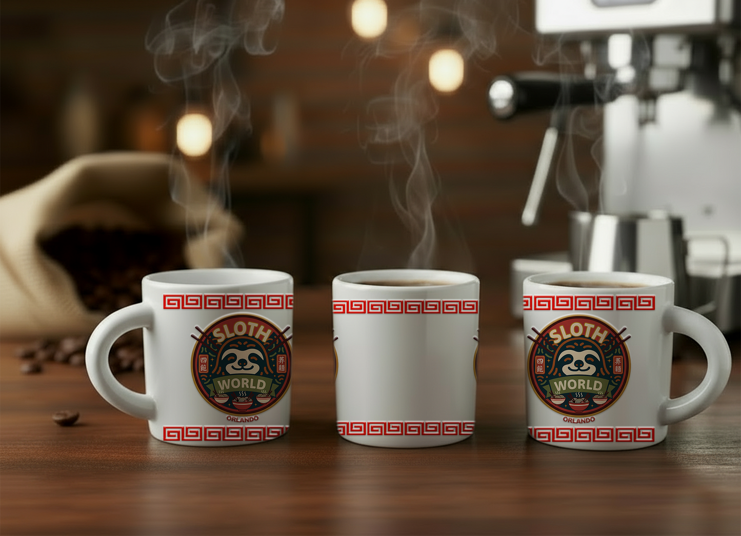 Shogun of Slurps: 2oz Ceramic Espresso Mug