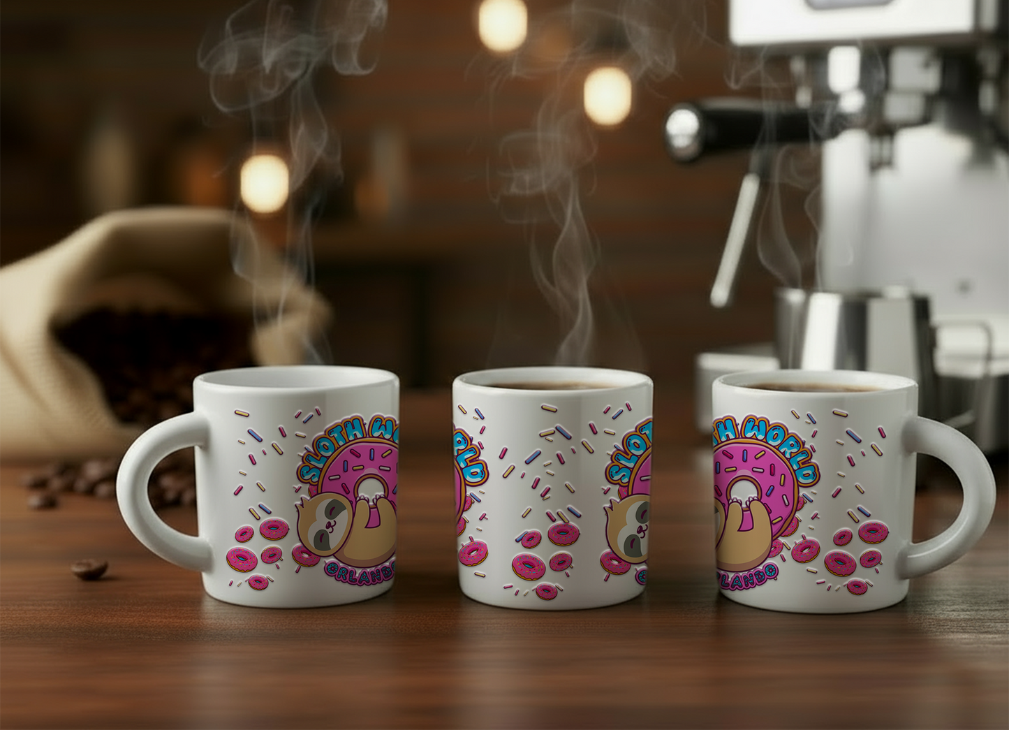 Glazed & Amazed: 2oz Ceramic Espresso Mug