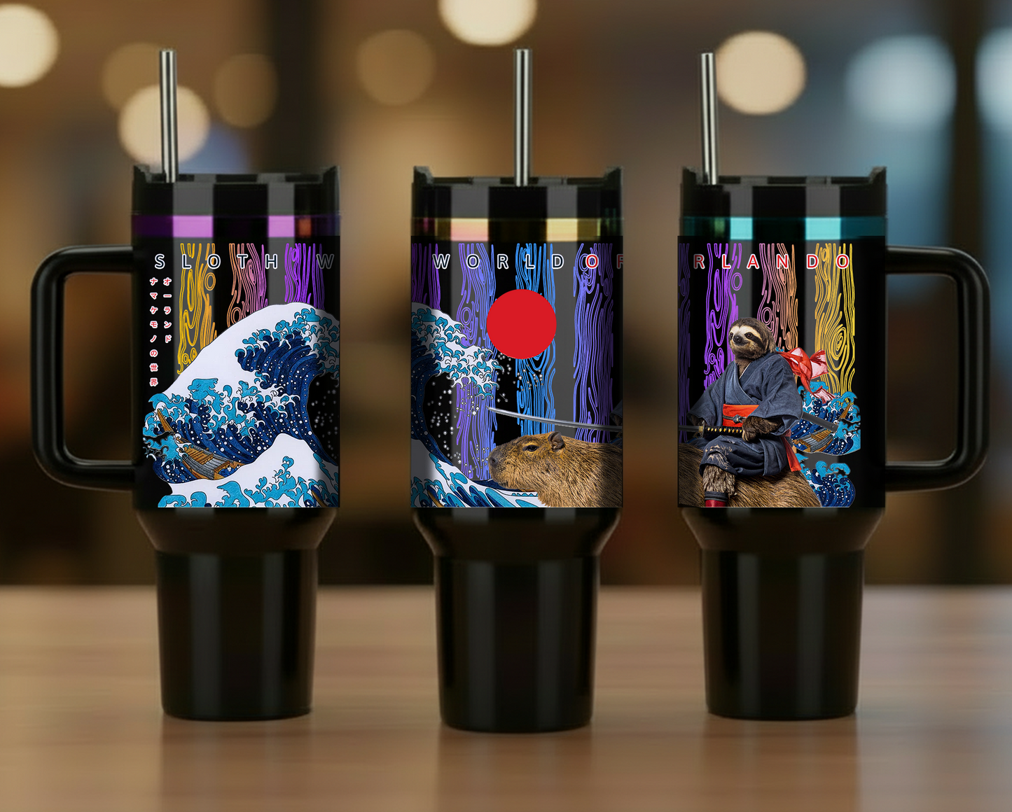 Shogun of Slow 40oz Steel Tumbler