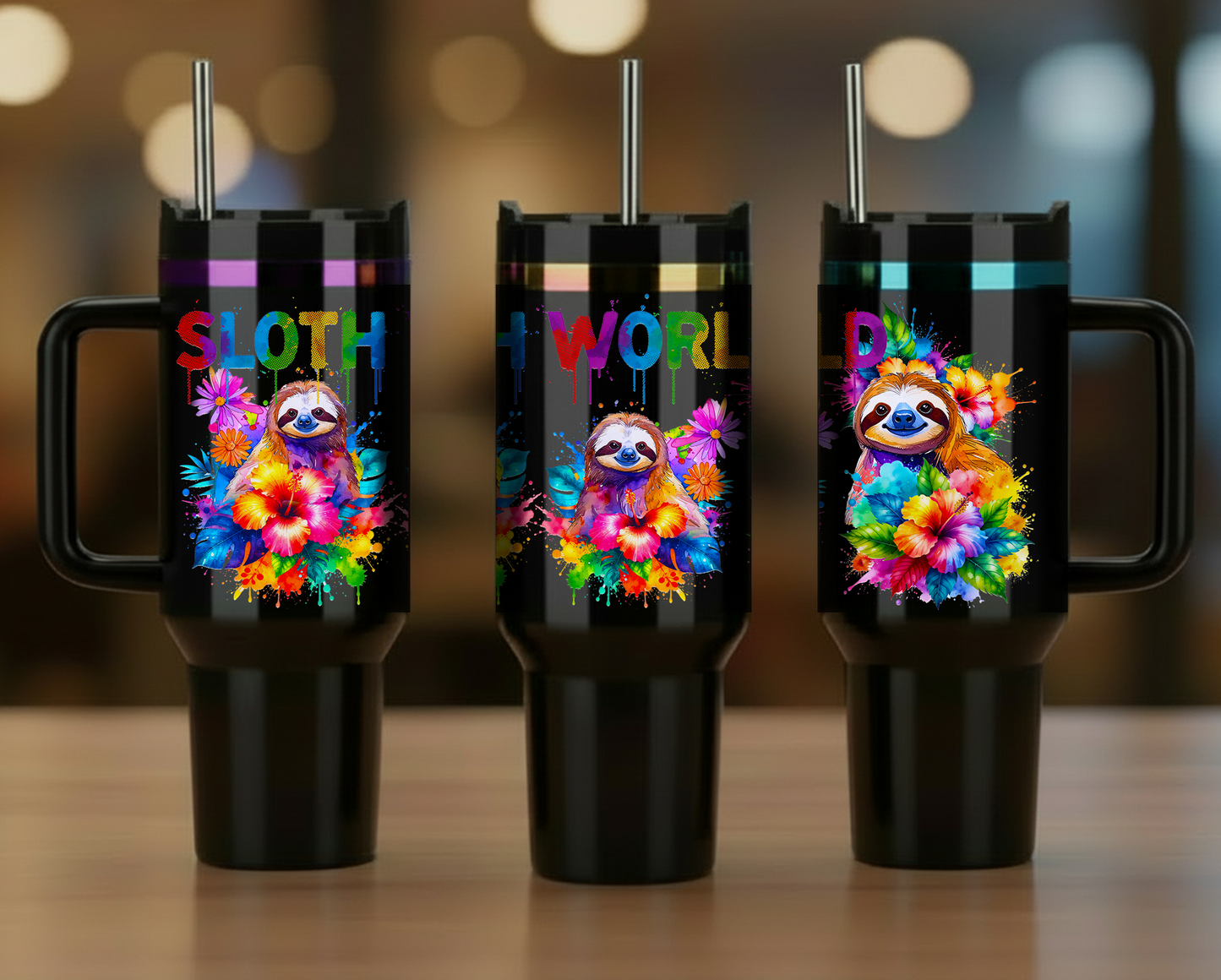 Happy Hues 40oz Steel Tumbler