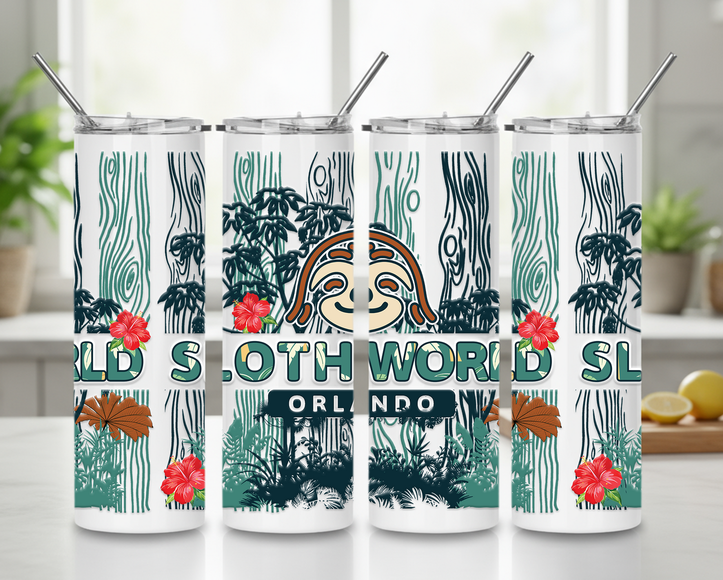 Official Sloth World 30oz Steel Tumbler