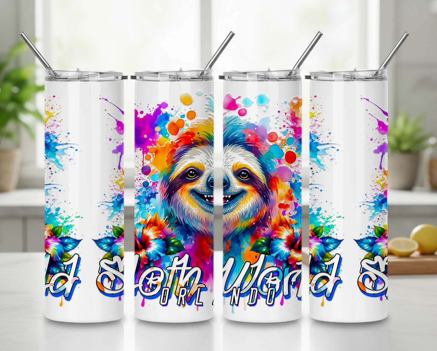 A Splash of Happy 30oz Steel Tumbler