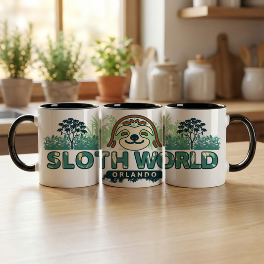 Official Sloth World Ceramic Mug