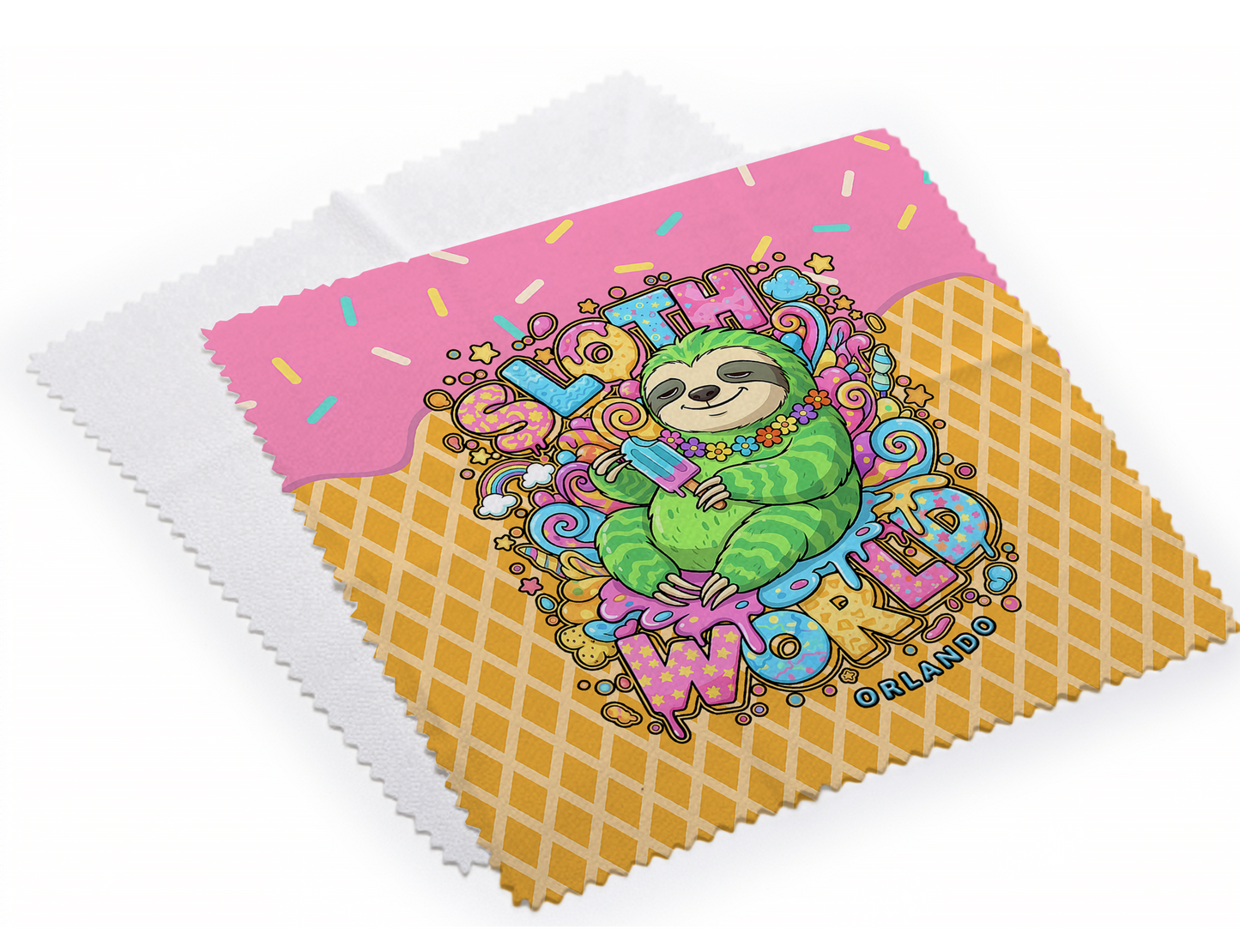 Slothsicle Microfiber Cleaning Cloth