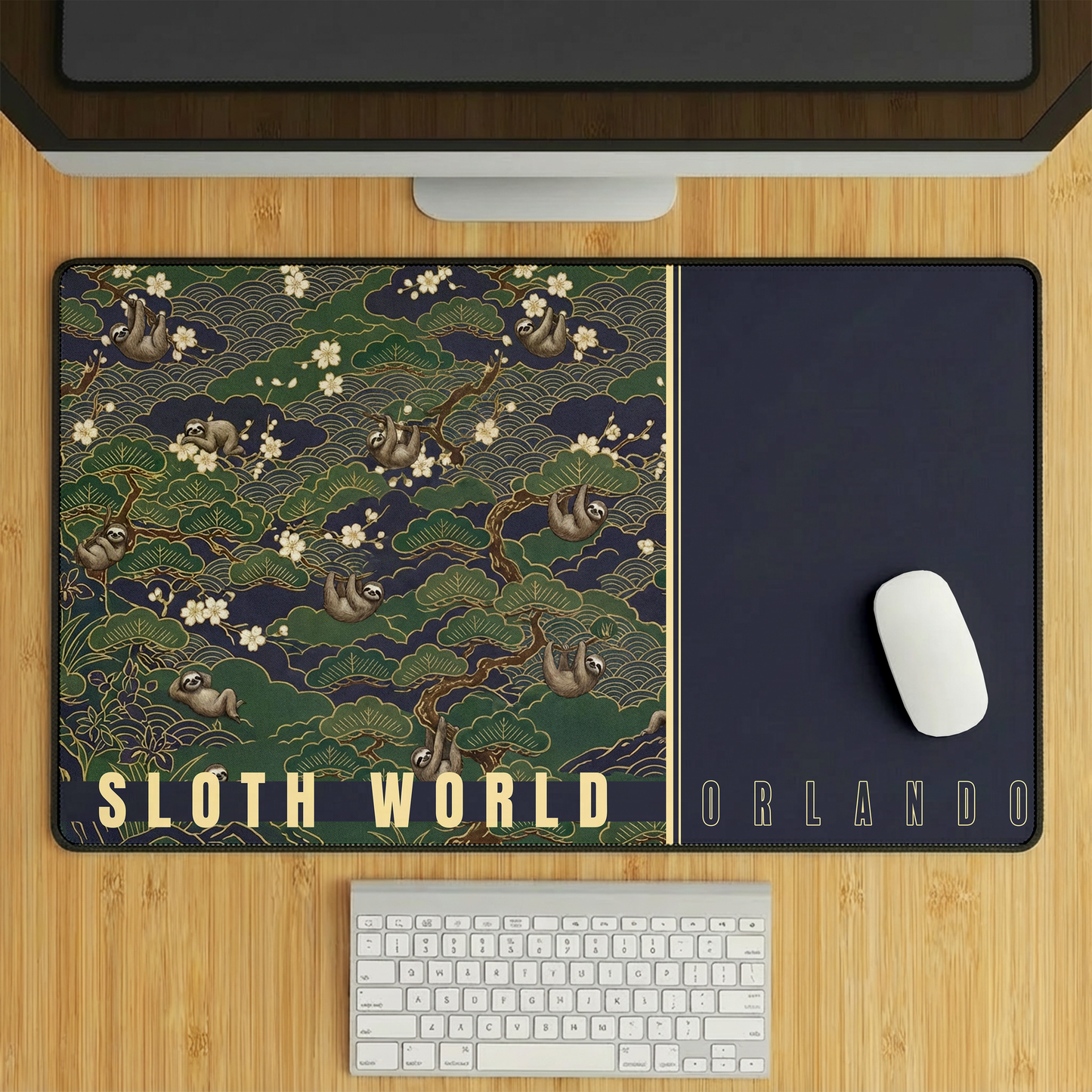 Zen Garden Compact Desk Mat