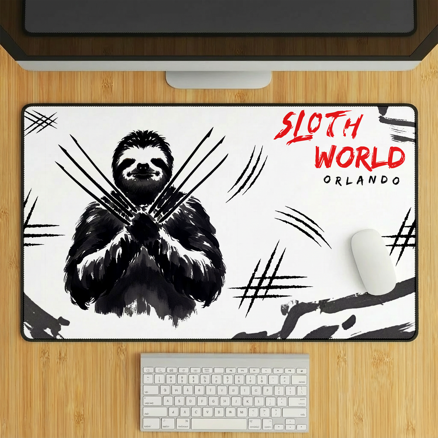 Slow Fury Compact Desk Mat
