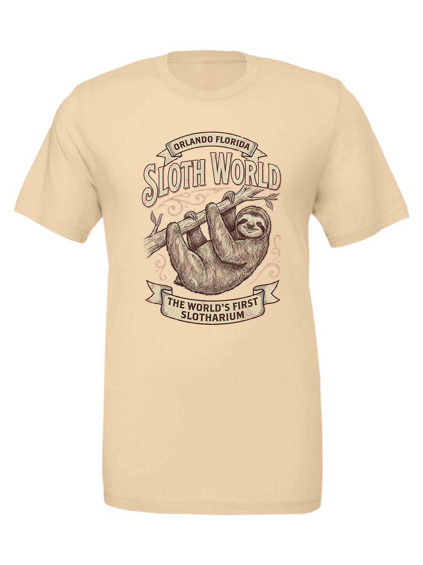 The Slow-riginal Sloth World Unisex T-Shirt