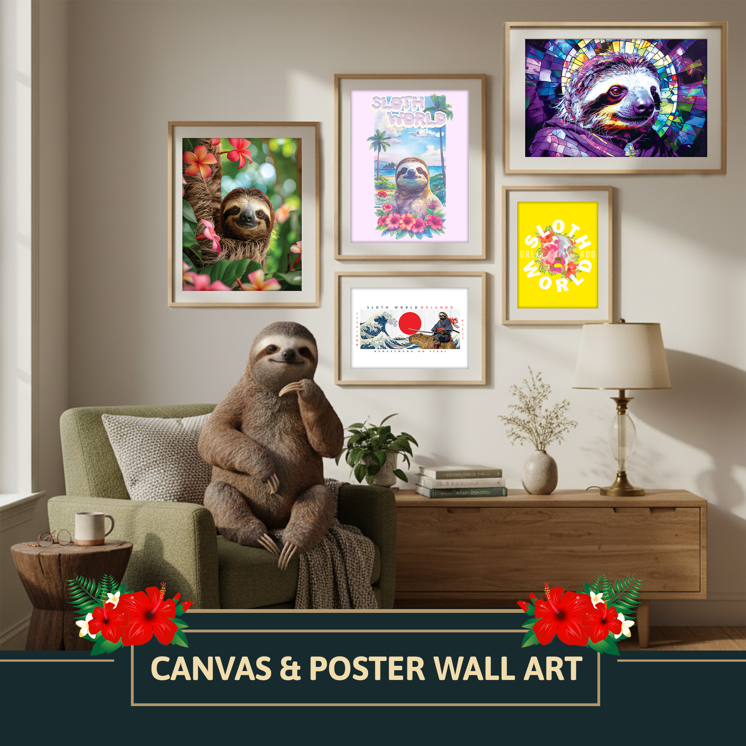 Canvas and Poster Wall Art