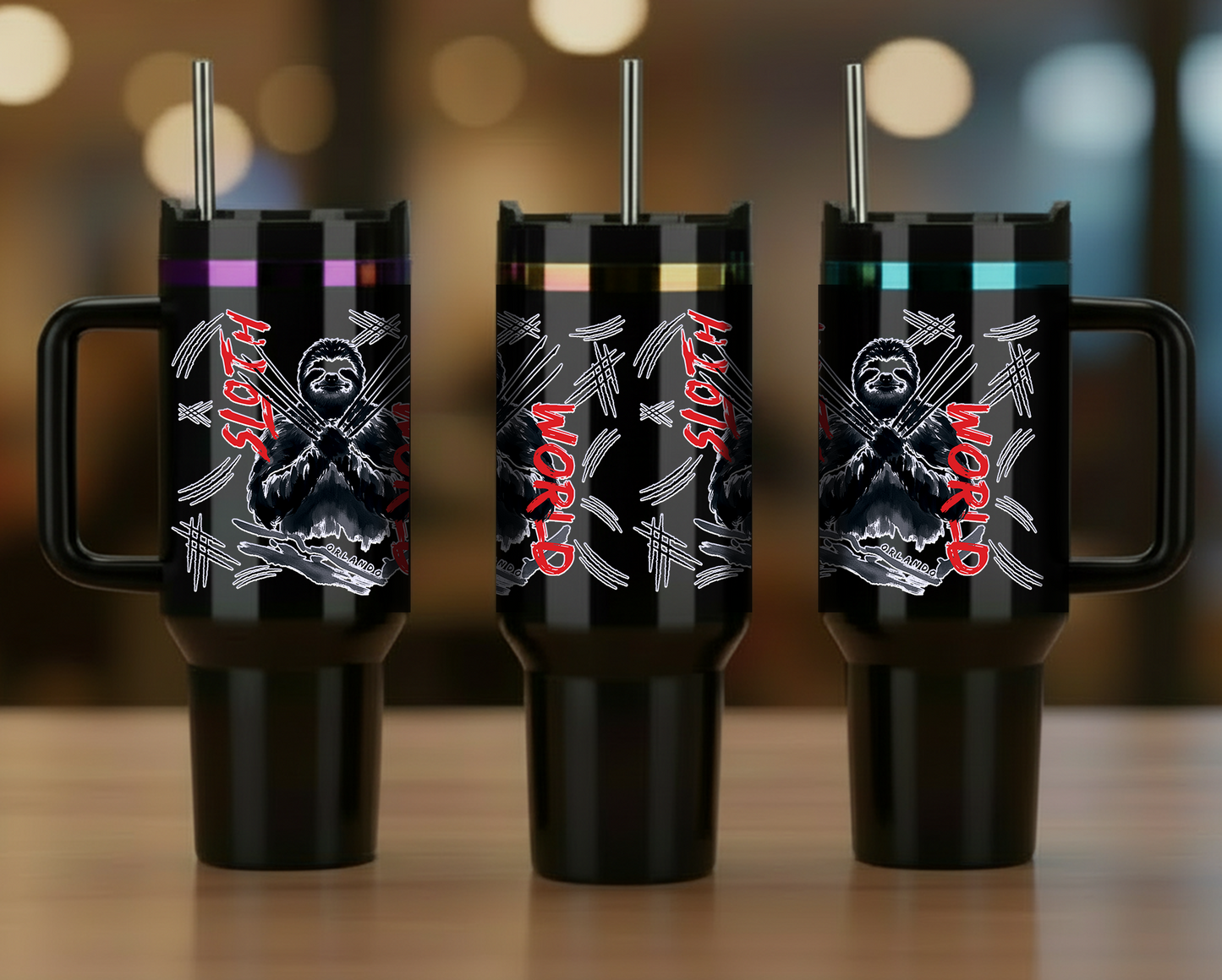 Slow Fury 40oz Steel Tumbler