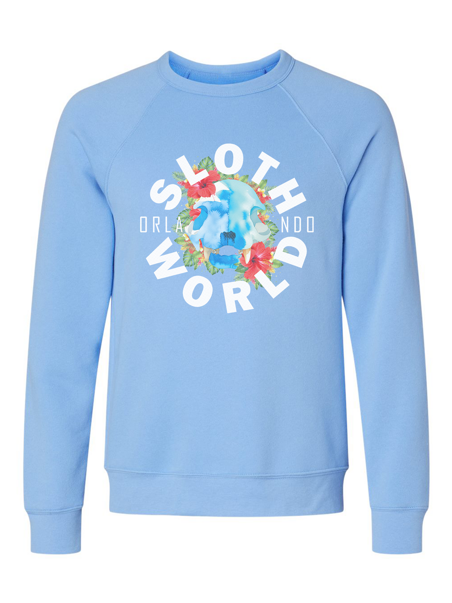 Hibiscus Skull Sweatshirt