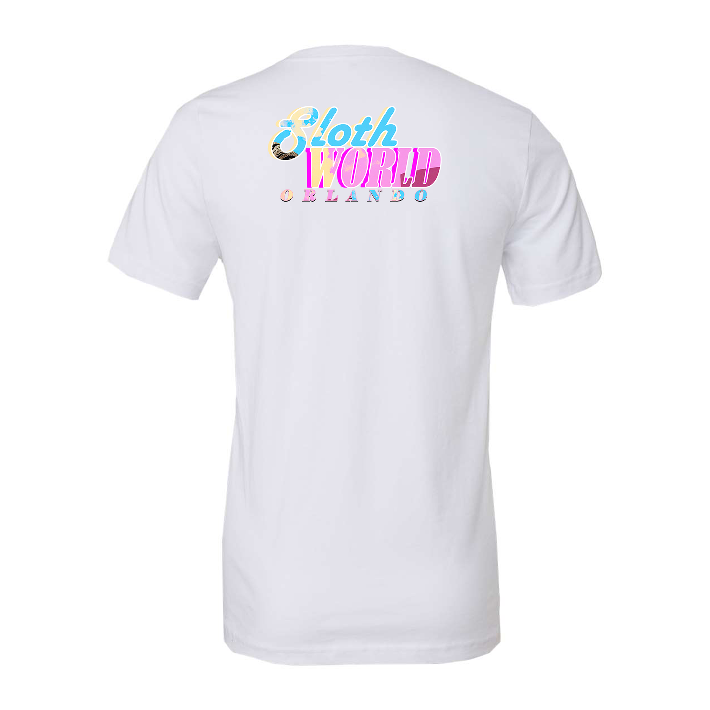 Neon Sunset Sloth Tee