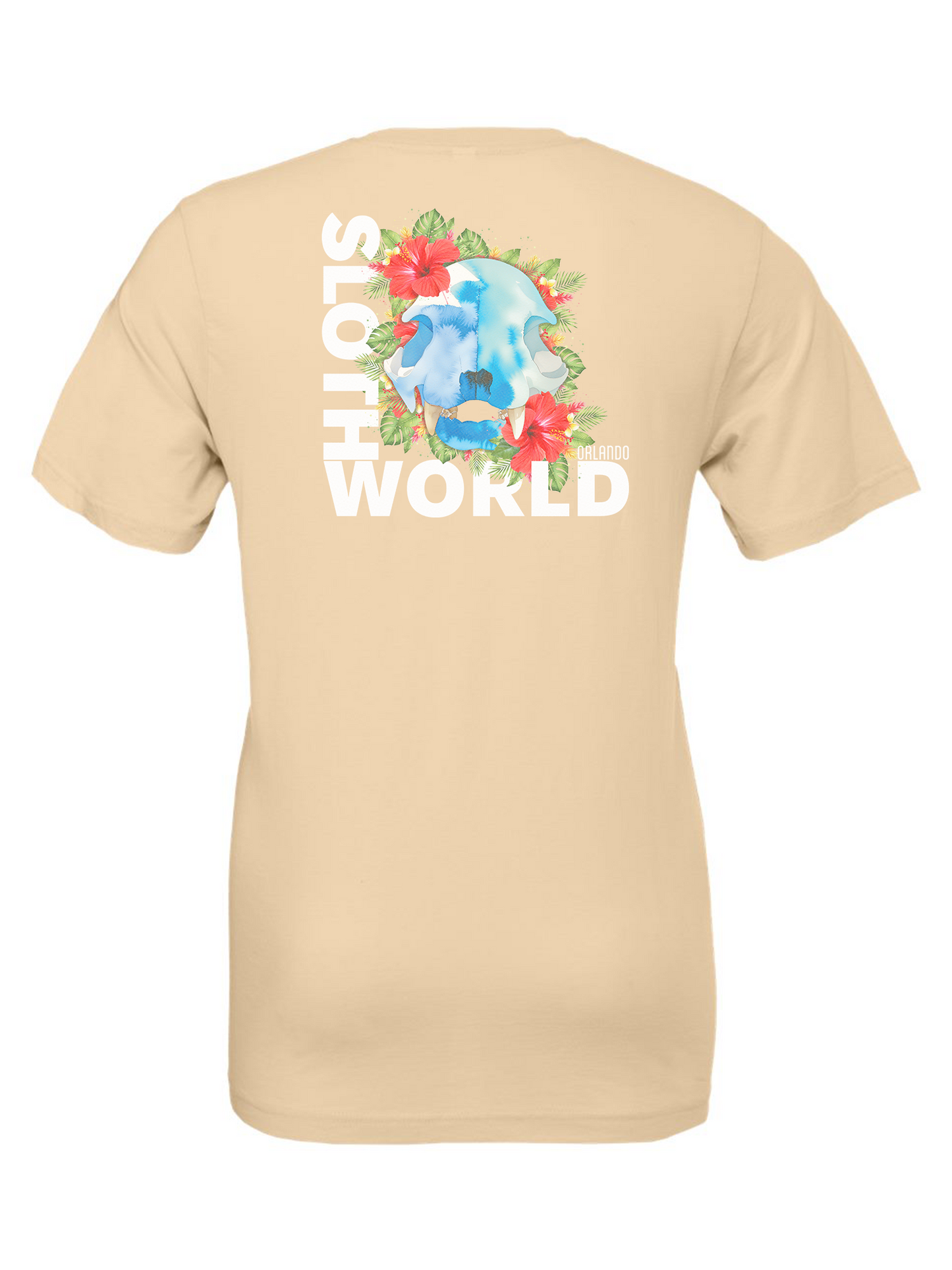 Hibiscus Skull Unisex T-Shirt