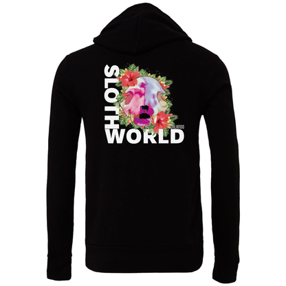 Hibiscus Skull Hoodie