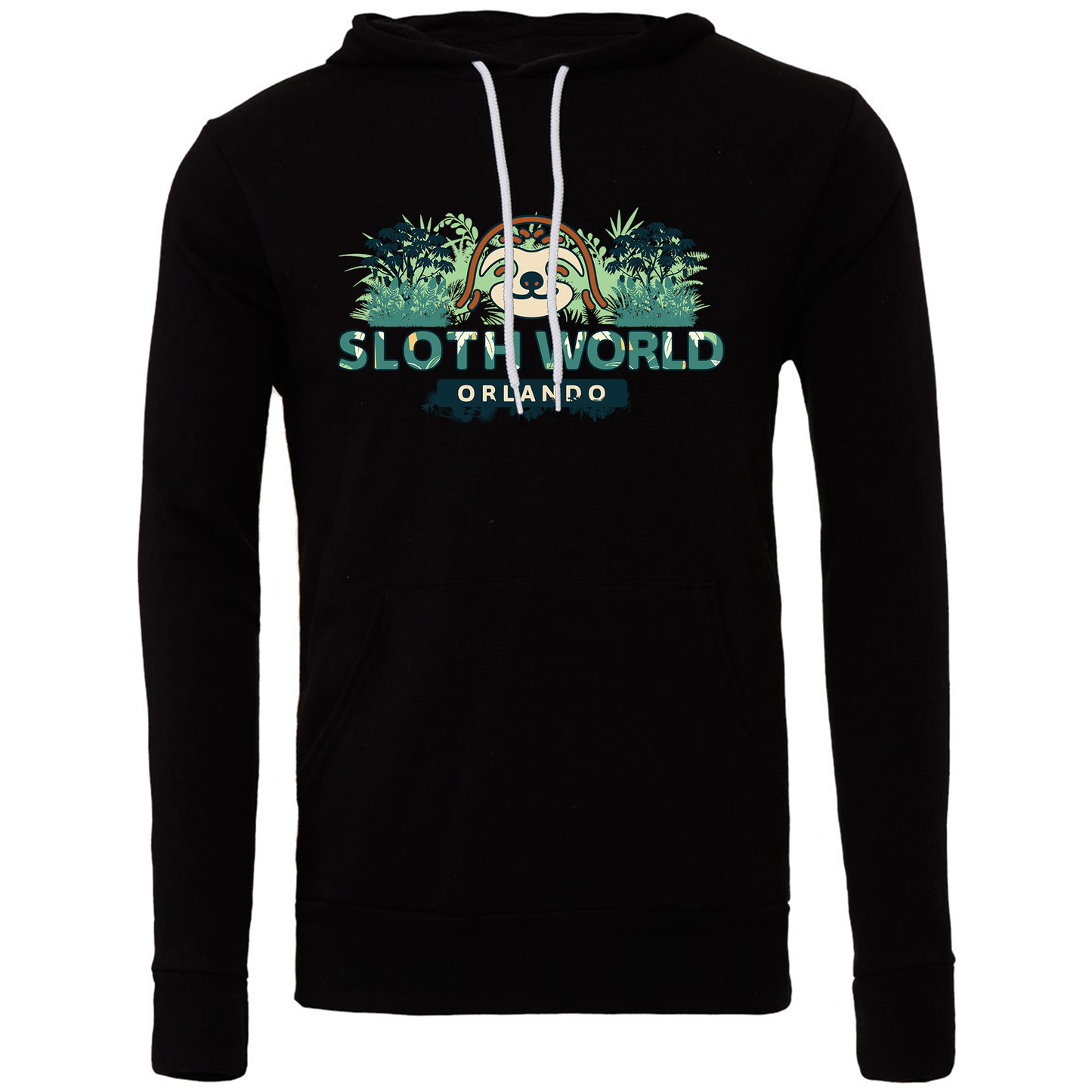 Official Sloth World Logo Hoodie