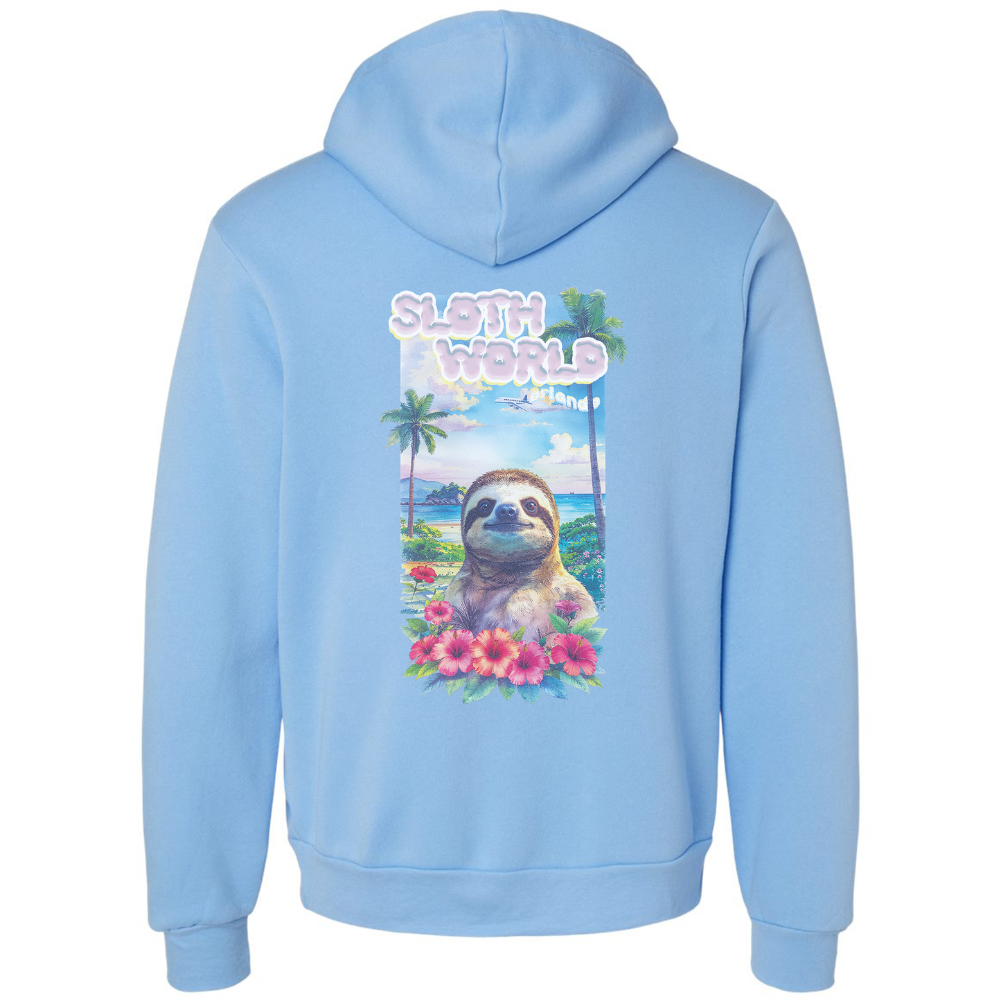 Hibiscus Hangout Unisex Hoodie