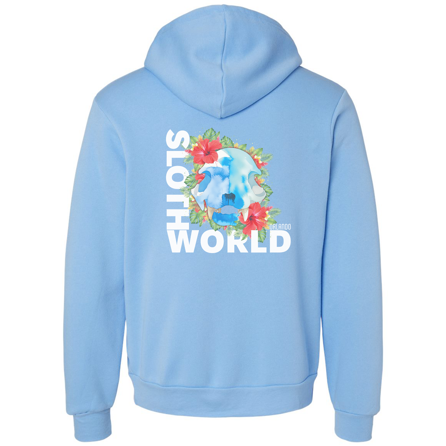 Hibiscus Skull Hoodie