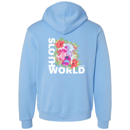 Hibiscus Skull Hoodie