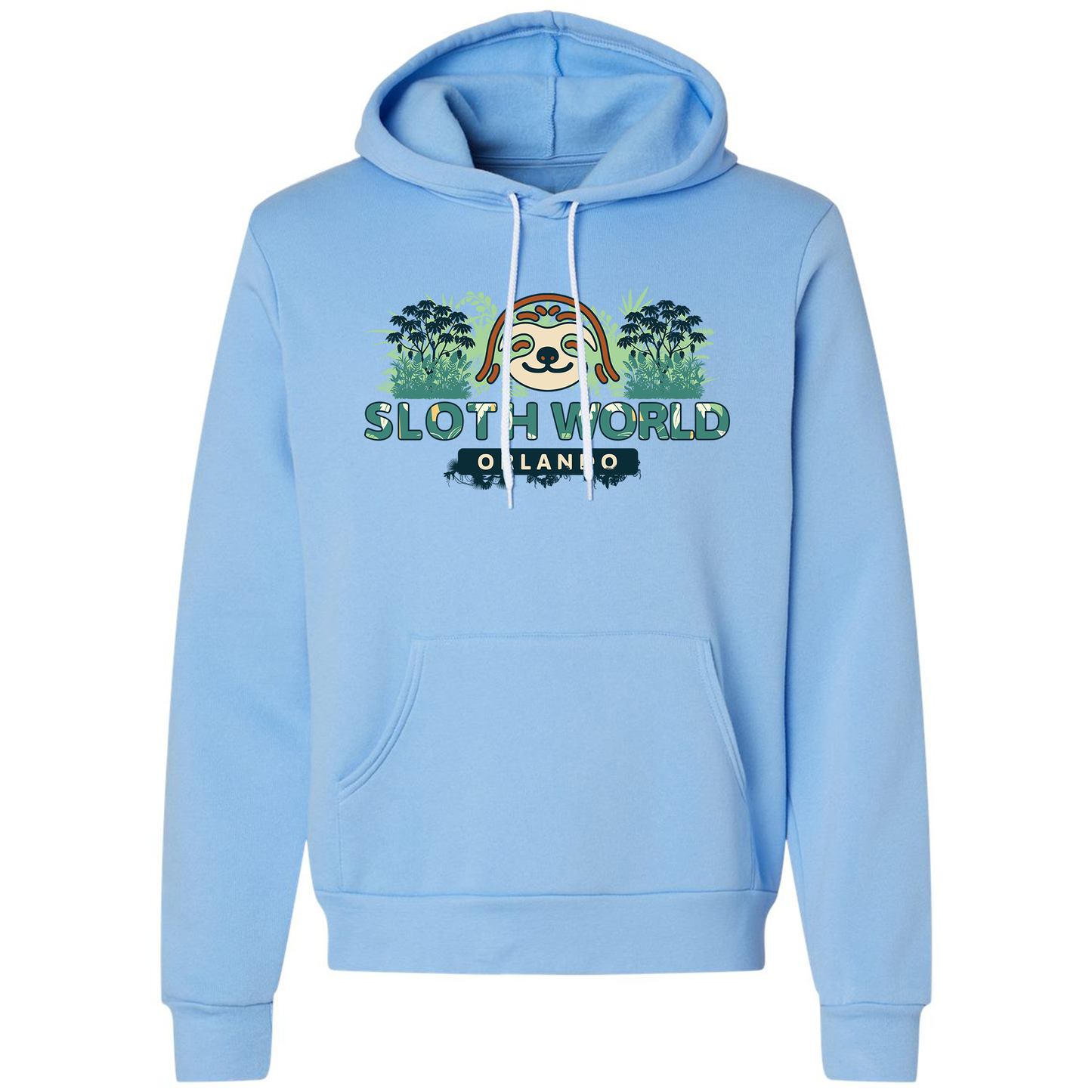 Official Sloth World Logo Hoodie