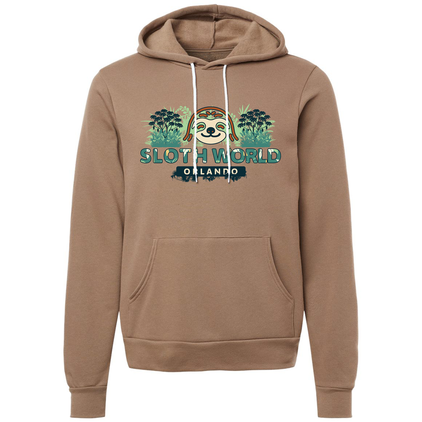 Official Sloth World Logo Hoodie