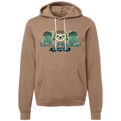 Official Sloth World Logo Hoodie