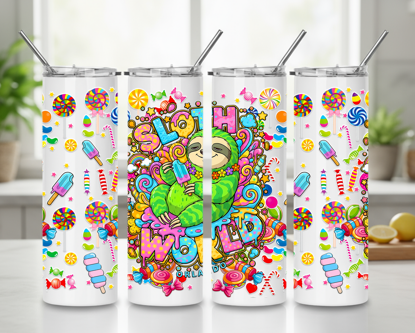 Slothsicle 30oz Steel Tumbler