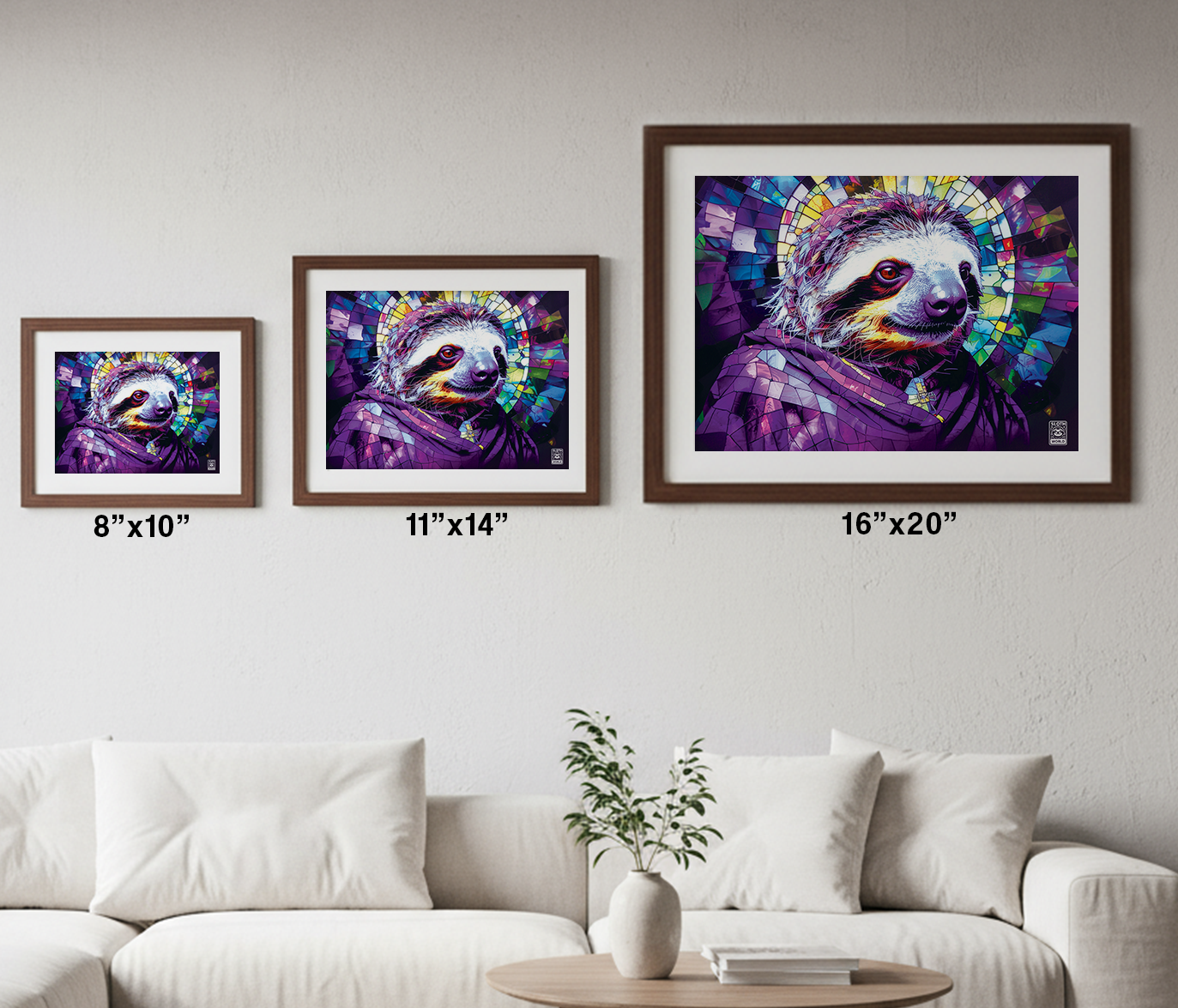 Sloth Serenity Print