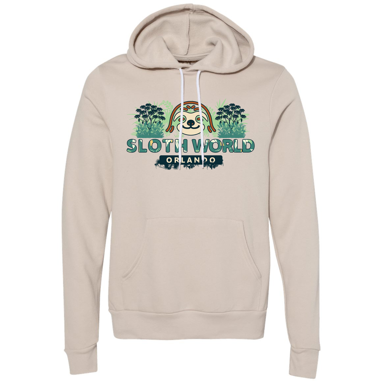 Official Sloth World Logo Hoodie