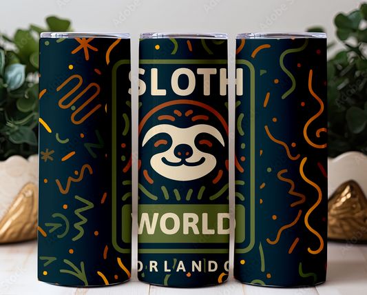 Official Sloth World 20oz Tumbler