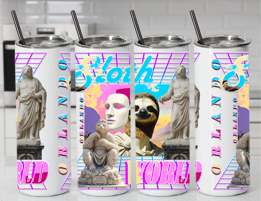 Neon Sunset 20oz Tumbler