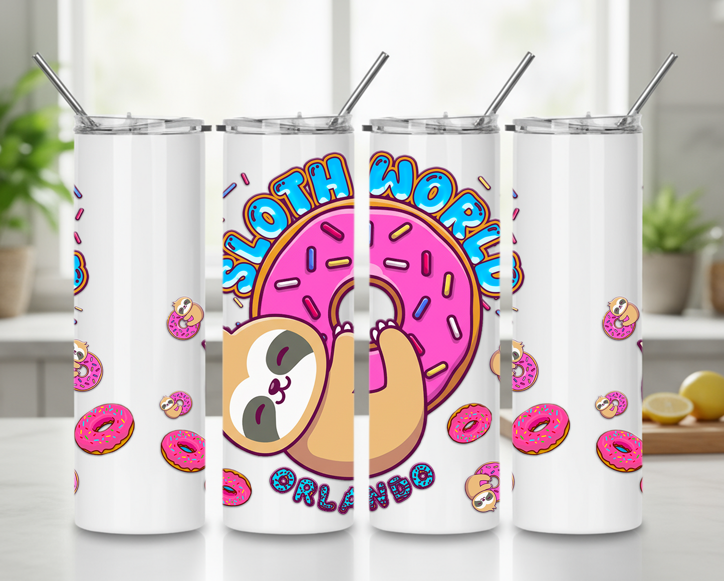 Glazed & Amazed 30oz Steel Tumbler