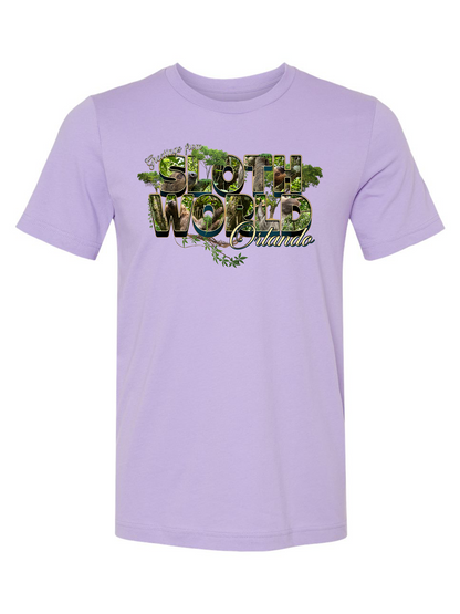 Greetings from Sloth World Unisex Souvenir T-Shirt