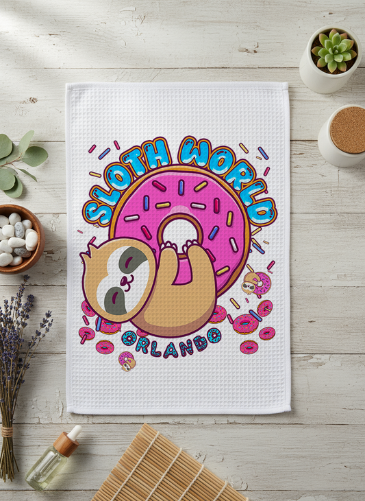 Glazed & Amazed - 16x28" Waffleweave Towel