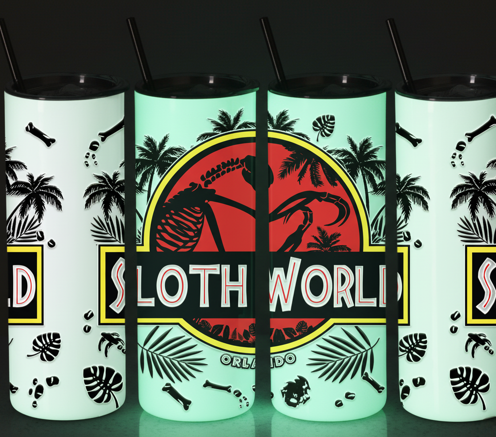 Slothassic Park 20oz Tumbler