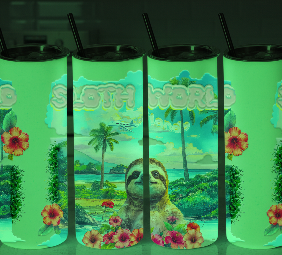 Hibiscus Hangout 20oz Tumbler