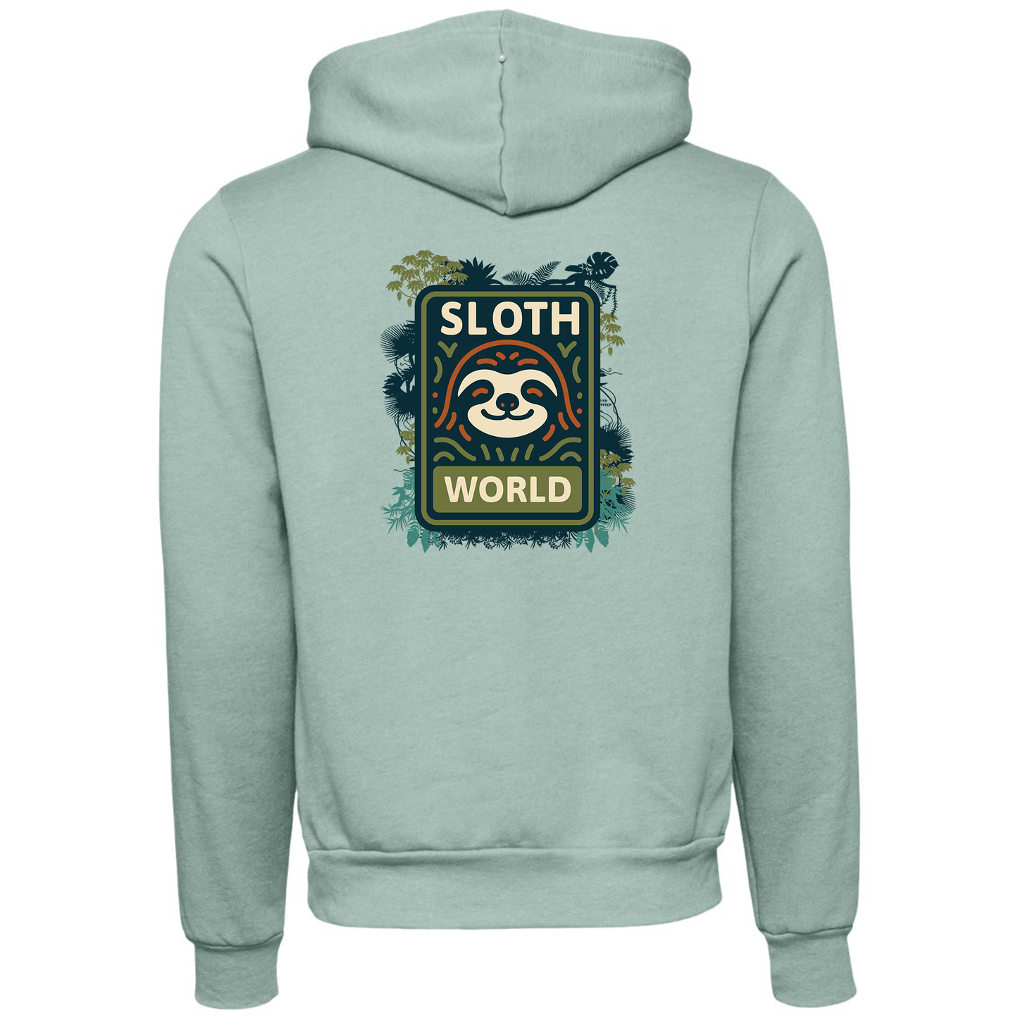 Official Sloth World Logo Hoodie