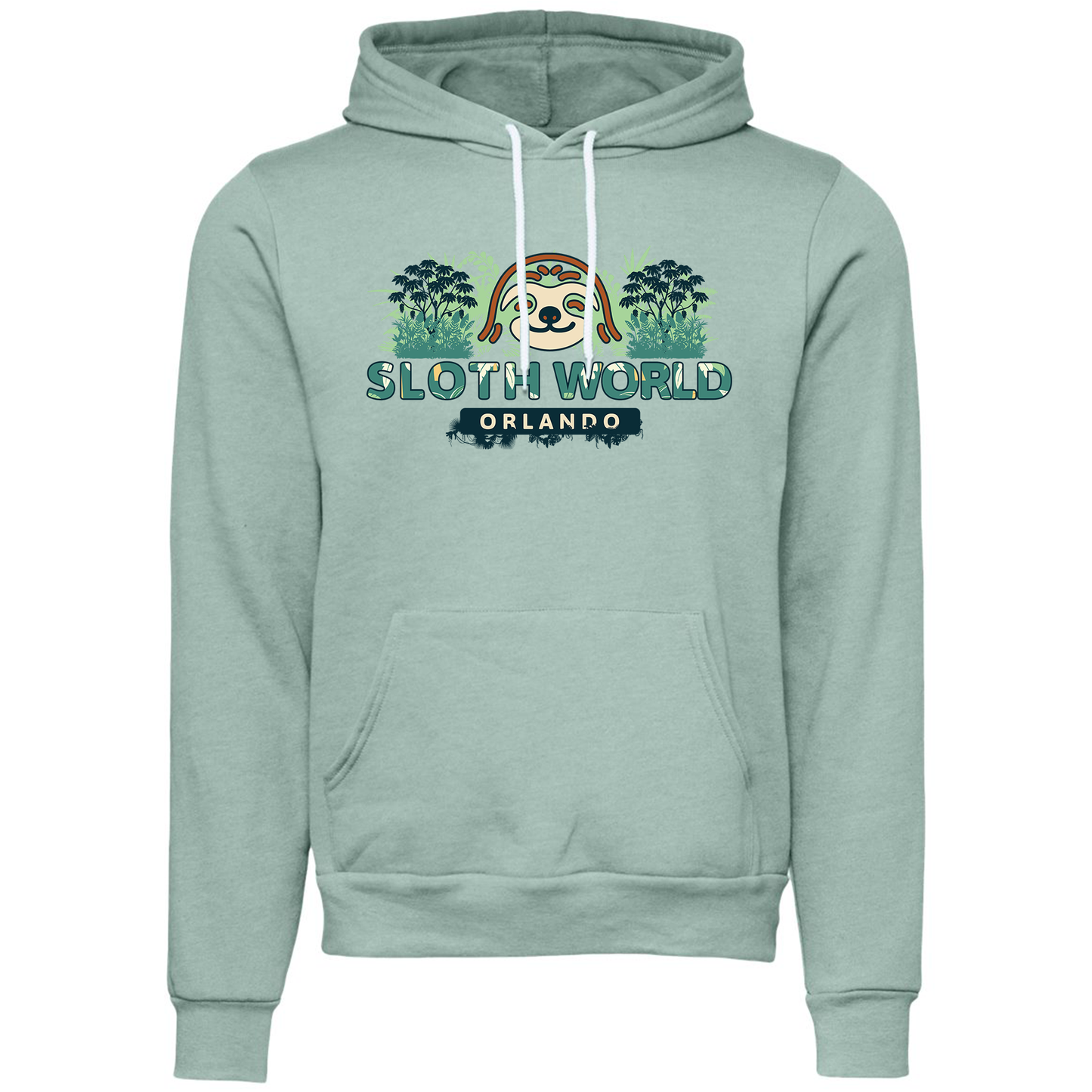 Official Sloth World Logo Unisex Hoodie