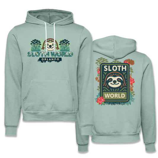 Official Sloth World Logo Unisex Hoodie