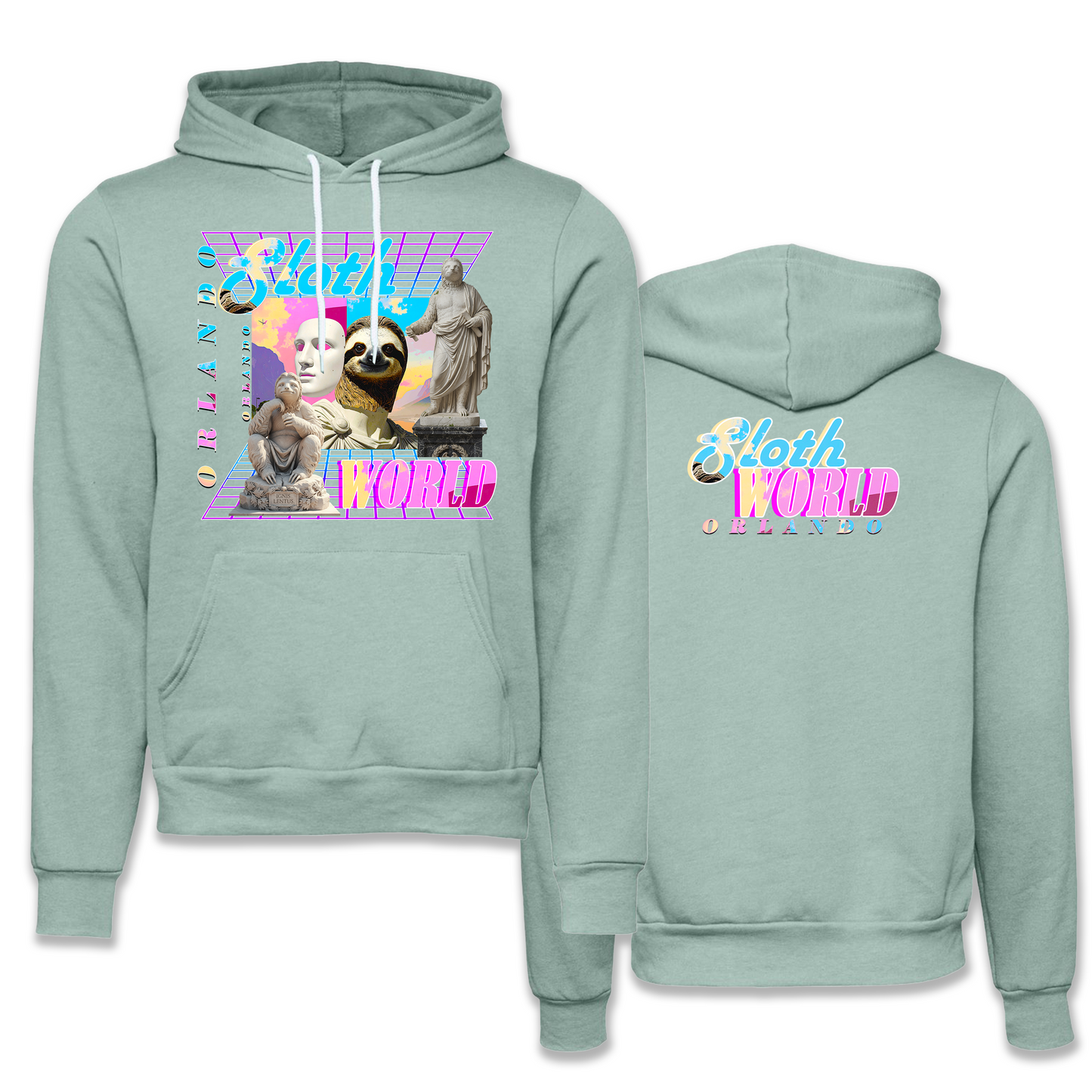 Neon Sunset Unisex Hoodie