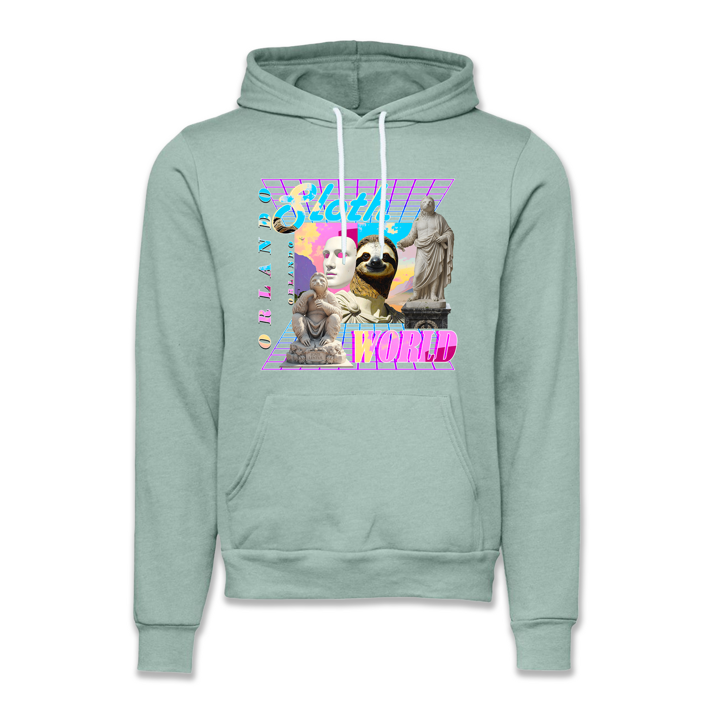 Neon Sunset Unisex Hoodie