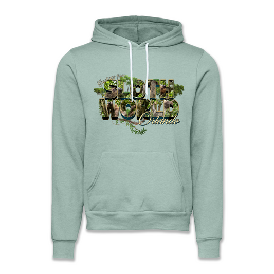 Greetings From Sloth World Unisex Hoodie