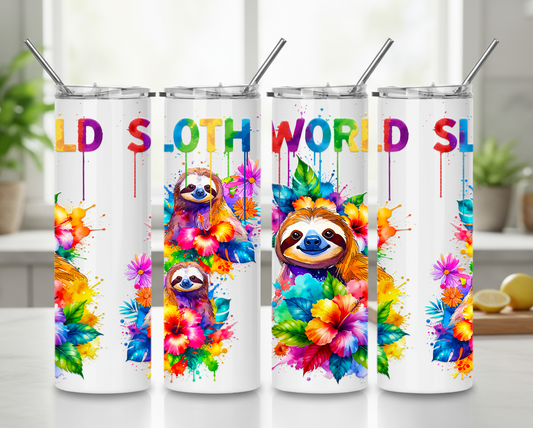 Happy Hues 30oz Steel Tumbler