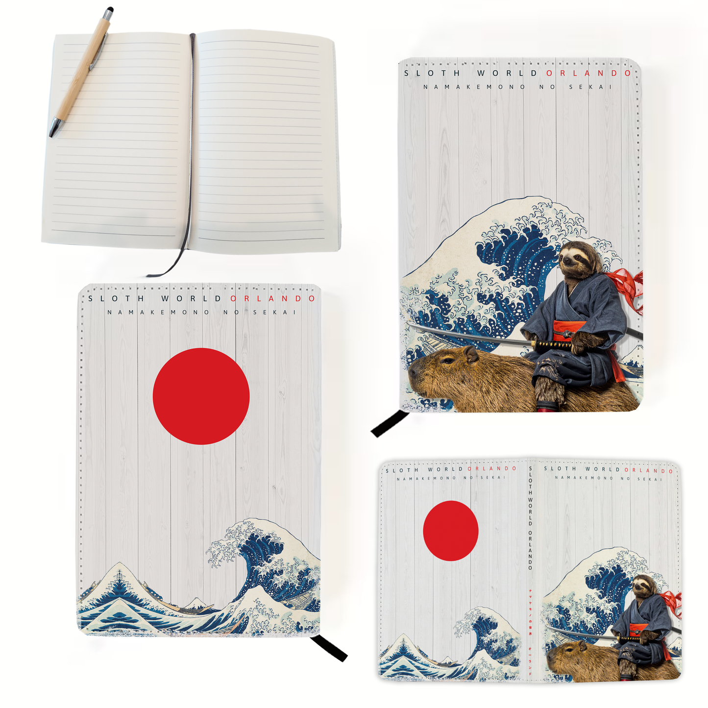 The "Shogun of Slow" Journal & Bamboo Pen Set