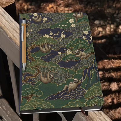 The "Zen Garden" Sloth & Bonsai Journal