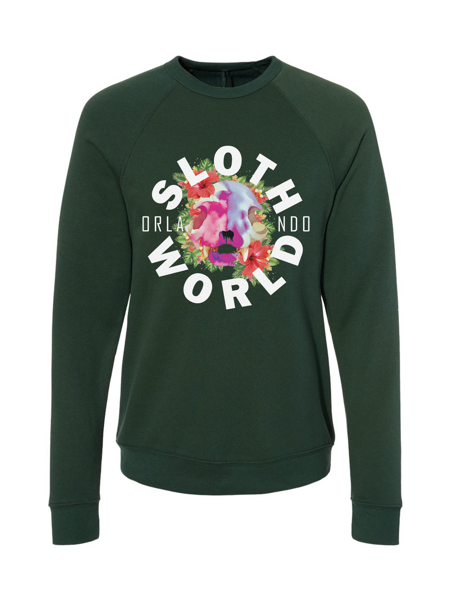 Hibiscus Skull Sweatshirt