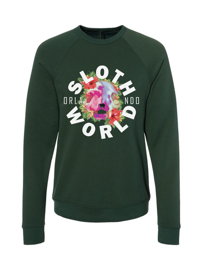 Hibiscus Skull Sweatshirt