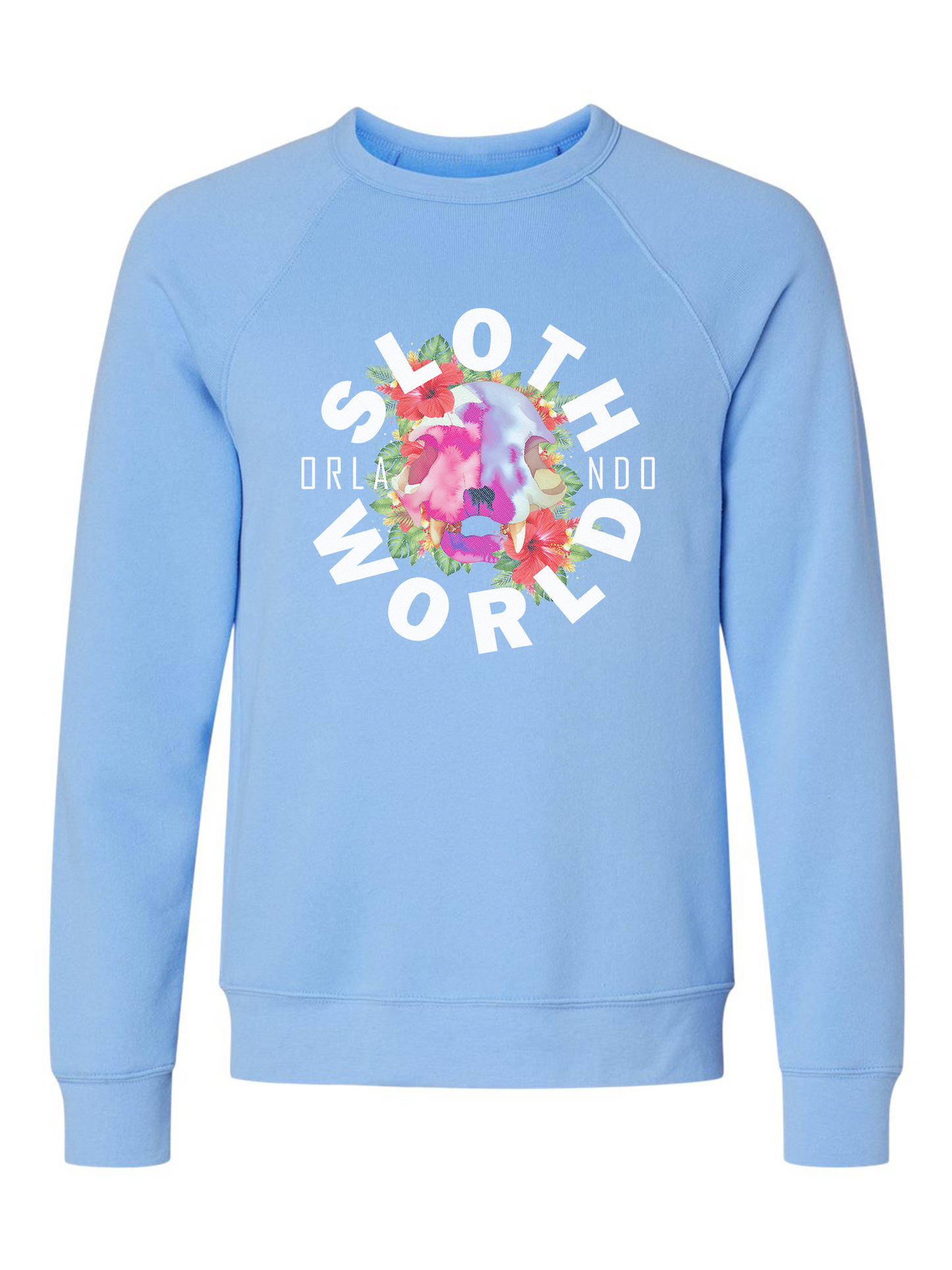 Hibiscus Skull Sweatshirt