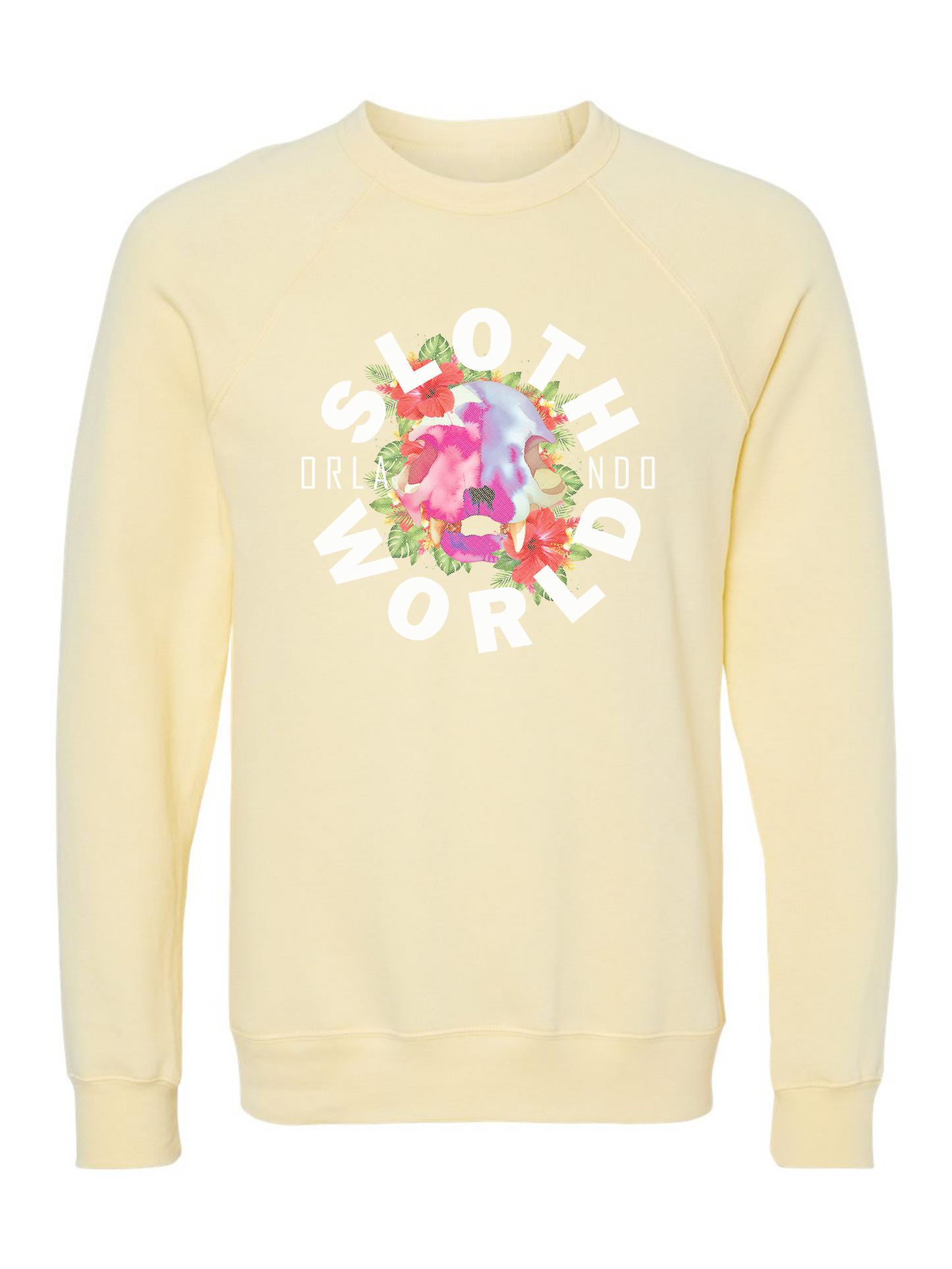 Hibiscus Skull Sweatshirt