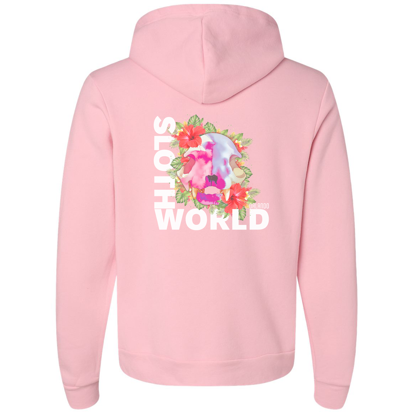 Hibiscus Skull Hoodie